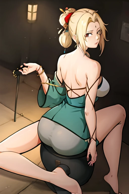 Android18,( show anus ,nude), photo of ass, 1girl, slim abs,(gigantic breasts, huge hips), public street, (sweat breasts, seeat hips, sweat abs, so sweat body), happy, hot,(squirting of lactation nipples), ((shibari)). Wooden horse, detailed face, detailed body, detailed arms,