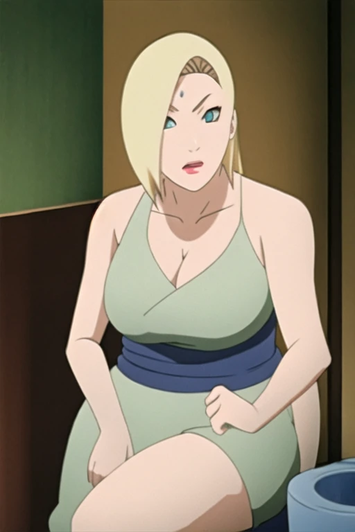 Tsunade , Brown eyes , Blonde hair , Forehead Mark , (8K, RAW photos, best quality, masterpiece:1.2), (Intricate details), Perfect eyes, Perfect face, Perfect lighting, beautiful, (masterpiece:1.2), (best quality:1.2), 1 Girl, Cut-off top , Denim shorts , ,((blush,nervous,Vision,classroom,bookshelf,sit on the chair,))masterpiece, absurd , (Intricate details), (Colorful), light, Extremely detailed CG unity 8k wallpaper ,1 Girl, solo,(shy,classroom,night,blush,nervous,Sweating,蕾丝dress, ),sweat,blush,blush1.5,Blush,Medium chest,((dress,Black stockings,)),(dress,Lying in bed,Uncomfortable expression,Mouth open,spit)