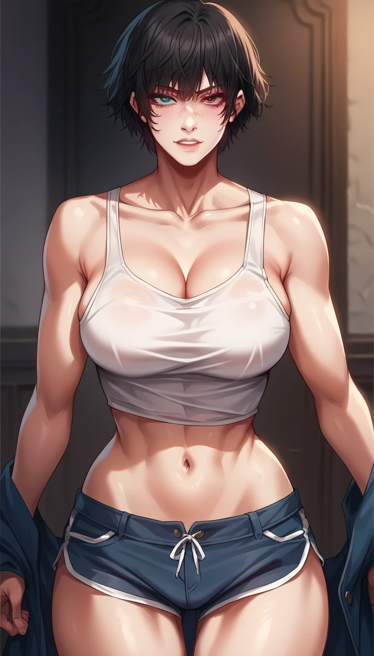 score_9, score_8_up, score_7_up, score_6_up, score_5_up, score_4_up, BREAK source_anime,  1girl handsome tomboy 
