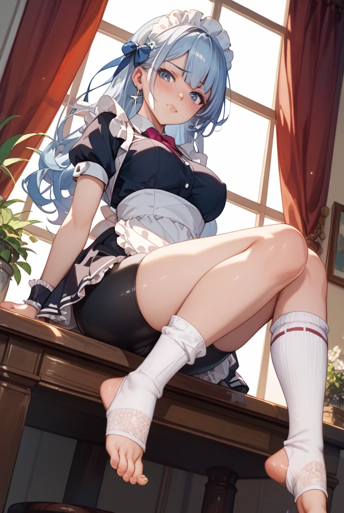 white stockings