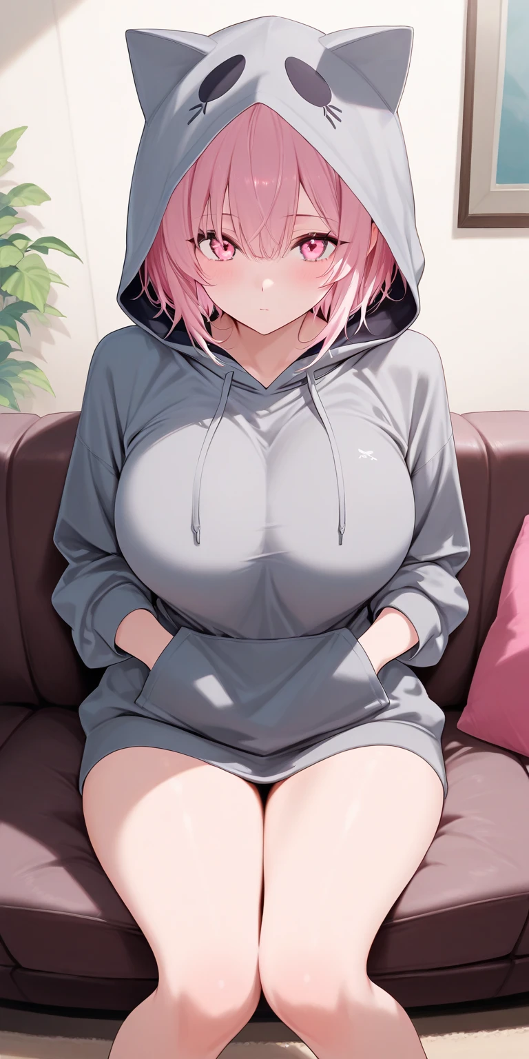Have cat ears、work、Looks very painful、Small face、、Very embarrassed look、Big Breasts、Very impatient、Trembling、Sweating、Are pregnant、disease、abdomen、abdomen、Wearing a tight-fitting hoodie、Show only your belly、Lots of girls、Last month of pregnancy、1One navel、Sitting on the sofa、I'm trying my best