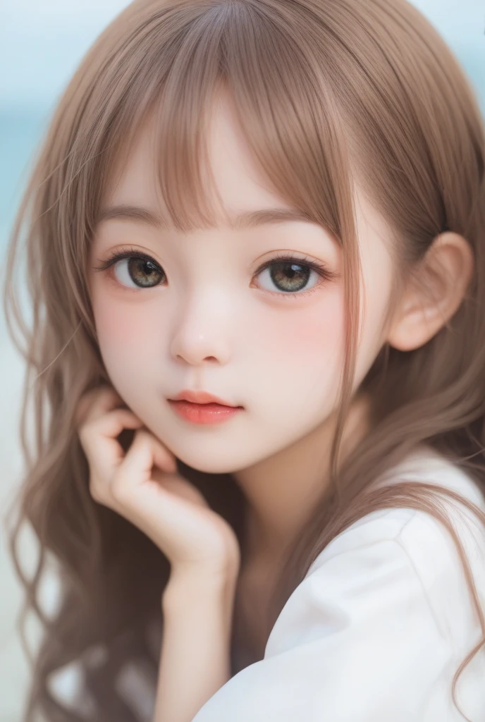 (Need,tmasterpiece),1girll,Pose,Particle,ventania,florals,The upper part of the body,simplebackground,looking at viewert,Focus on the face,blond hairbl,
