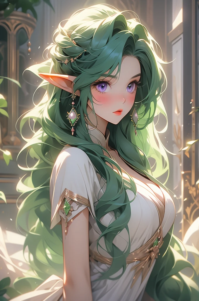 a beautiful woman with fox tail and ears, medieval fantasy, magical forest, digital painting, detailed face, beautiful eyes, long eyelashes, elegant pose, intricate details, cinematic lighting, vibrant colors, dramatic lighting, photorealistic, 8K, (best quality,4k,8k,highres,masterpiece:1.2),ultra-detailed,(realistic,photorealistic,photo-realistic:1.37)