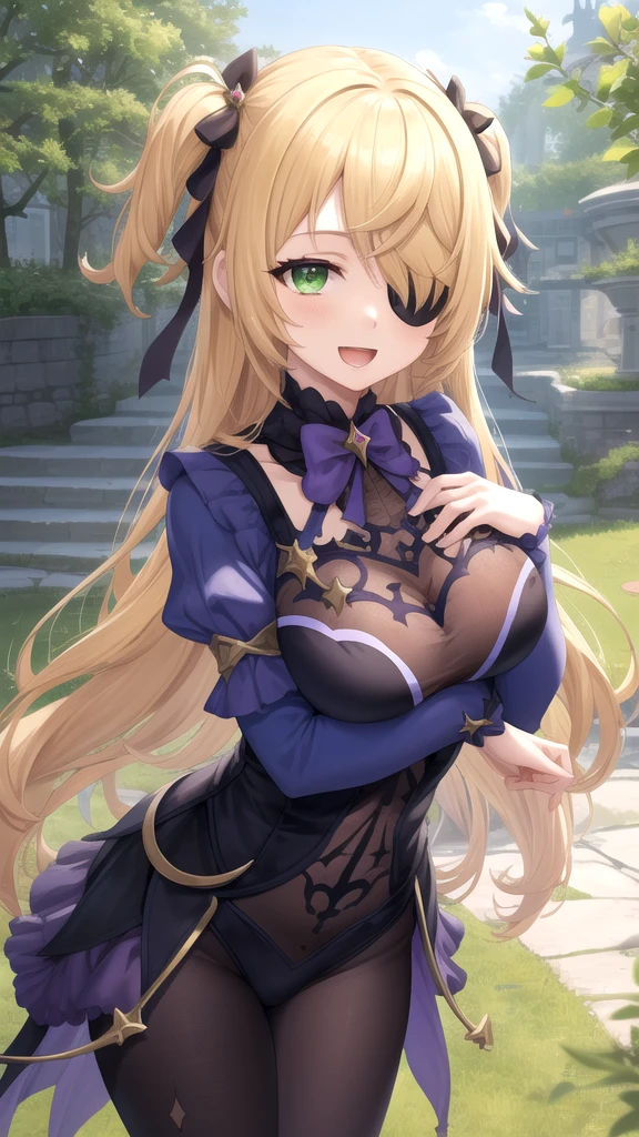 top-quality、Top image quality、masterpiece、girl with((18year old、Best Bust、big bast,Beautiful blue eyes、Breasts wide open, Blonde ponytail、A slender,Large valleys、Black hoodie、Red and black skirt、Sleeveless、Ruby Earrings、Lie on your back))hiquality、Beautiful Art、Background with((Full Moon Night、dancing rose petals、Beautiful night sky、blue rose meadow)))、,masutepiece、visualart、depth of fields、