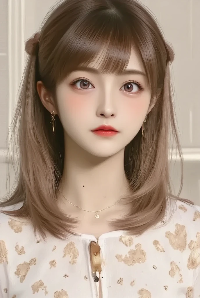 No cat ears,The dress is a luxurious evening dress,