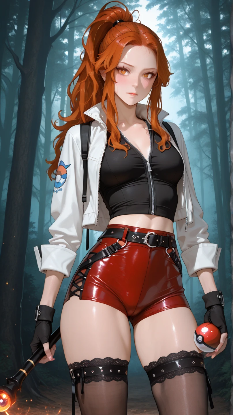 1 woman
(((multicolored hair: white + light orange + black))), long hair, (((curly hair))),
(((Pink Eye + green eye))), [Glowing Eyes], [Dreamy Big Eyes],  (((middle finger up)))
((wearing)) ((hoodie covering the body)) & ((pants)),
((gothic eyes)), ((gothic black lipstick)),  
((upper body)),
in garden,  bioluminiscent ambiance, intricate artwork .octane render, trending on artstation. cinematic, hyper realism, high detail, octane render, 8k --raw --s 1000