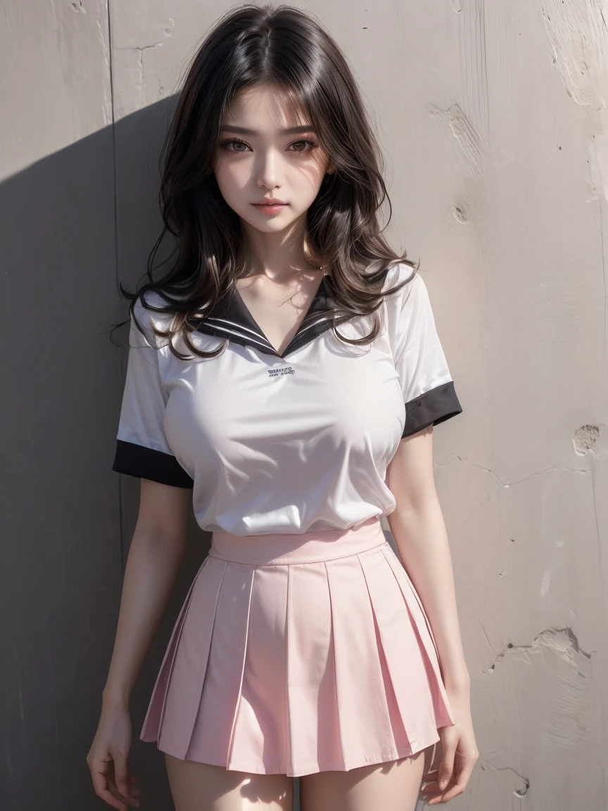 Cute Girls､Idol､high school girl､mini skirt､See-through､sit