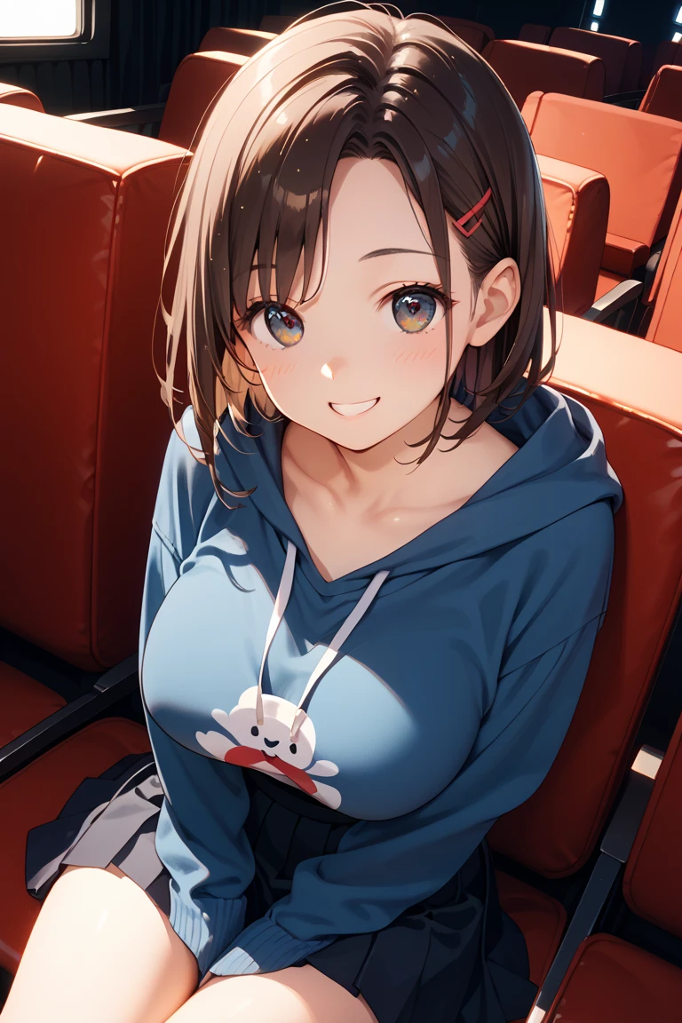 1girl, air groove \(umamusume\), umamusume, (goblin slayer!), (throw_hand, pink vibrator remote switch in throw_hand, throw:1.2), Highest quality, Super detailed, masterpiece, Ultra-high resolution, 8K, Ridiculous, Cowboy Shooting, Blurred, Focus on the girl, Embarrassing, blush, Lovely, Open your mouth, What saliva leaves behind, Wet skirt hem, (Sticky panties:1.1), Bulging of the vibrator cord, Vibrator with Garters, (cleavage), Classroom Background, The skirt is accidentally exposed,(large breasts), (crop top navel), (waist line), Accidentally exposed panties