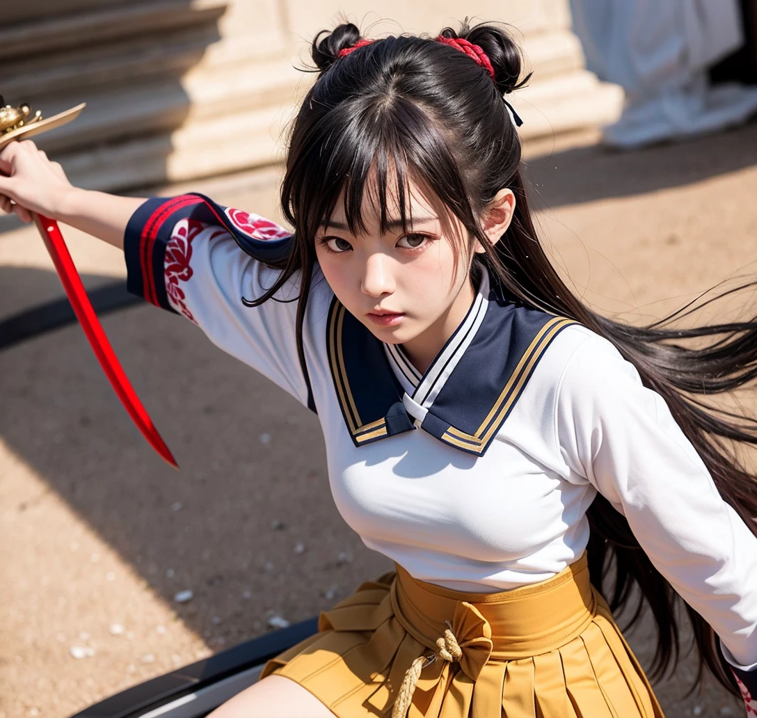 (Very detailed),Mid-chest, Detailed hands, Sailor Mars
,I'm injured、(((Crippling)))、(((Her costume is torn and her skin is showing)))、Bleeding、enduring pain、(((Hands tied)))、(((Under heavy enemy attack)))、(((Being tied up with rope)))、(((I've been punched in the stomach)))、(((Color)))、(((I can't put any strength into it)))、The skirt flips up、alone、(((The colors of the motif are faithful)))、Fall to the floor
