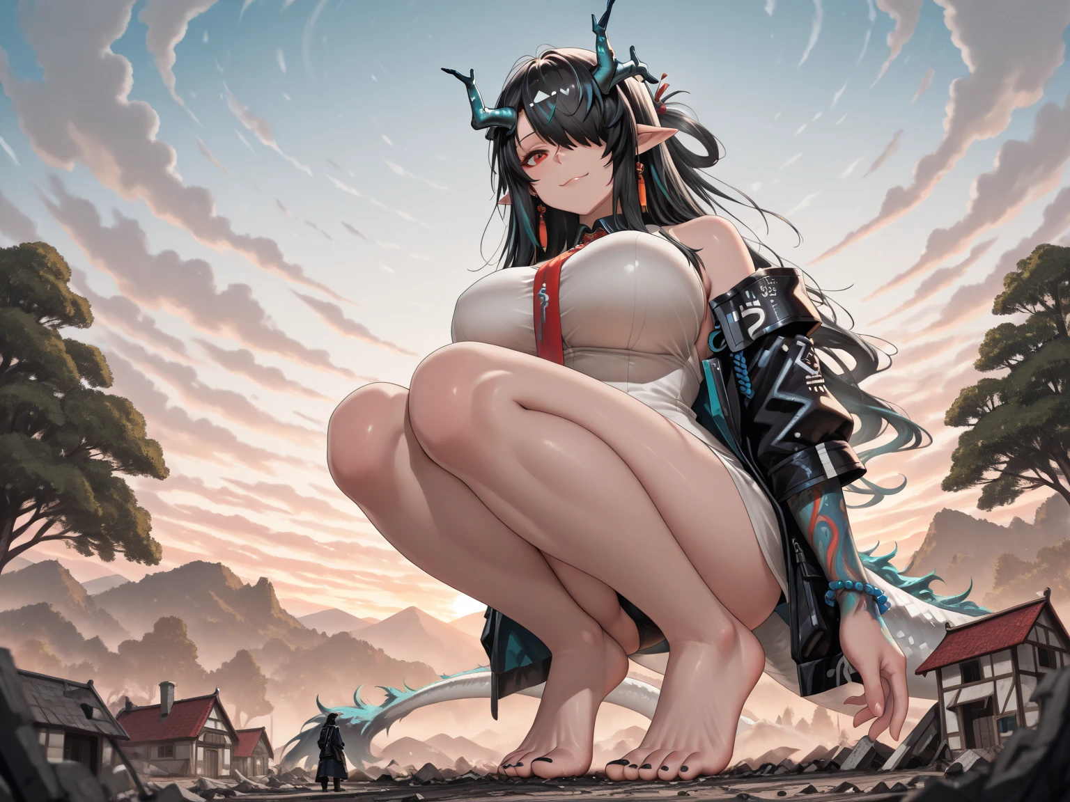 (nsfw:1.5), 1female，(((solo))), 21 years old，，mature，plumw，extremely large bosom ，Pornographic exposure， 奏，（Background with：the rainforest，lotus flower，ponds，stunning view，with blue sky and white clouds） Keep hair long，laying underwater，seen from the front，(((magneta hair))), hair straight， mostly cloudy sky，（（（tmasterpiece），（Very detailed CG unity 8K wallpaper），best qualtiy，cinmatic lighting，detailed back ground，beatiful detailed eyes，，(Very fine and beautiful），（Beautiful and detailed eye description），ultra - detailed，tmasterpiece，）），facing at camera，A high resolution，ultra - detailed），revealing breastare genitalia，  Bulge，legs are open，Raised sexy，Camel toelushed complexion，Open-mouthed，frontage，Mongol cavalry，（Wearing：magneta capelet，Armour，Bare lower body，Bare breastare ，pink and black color scheme，Hanfu，Iron Man Mech）,, Show shoes，A high resolution，ultra - detailed），revealing breastulge，legs are open，Raised sexy，Flushed complexion，(((cum in tongue))), ((cum in face)), crazy, open mouth, screaming, ahegao, heavy breathing, blush，frontage， 、BDSM、、 Expressions、((a large amount of cloudy liquid drips from the genitals、)), wet all body((spread legs (Drenched body)) white milk spill, ((ahegeo face)), blushing face, show boobs, show breasts, show vargina,，Open-mouthed，frontage，face flushed，unsatisfied desire