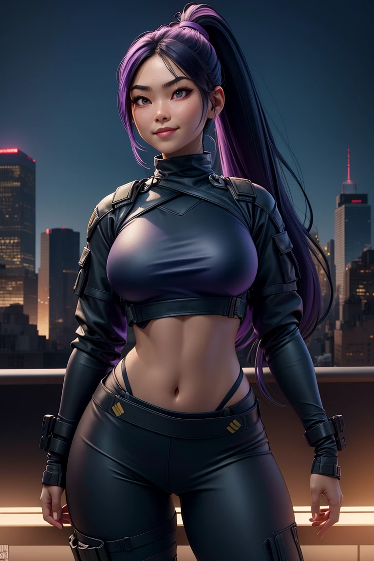 Best quality,Amazing,Masterpiece,Delicate,超高分辨率,Ultra detailed,intricately details,Beautiful detailed,8K resolution,(Extremely detailed Cg Unity 8K wallpaper),Sharp focus,((No text)),breast conscious,gigantic cleavage breasts,Bursting breasts,Lively breasts,framed breasts,dark Makeup,cheerfulness,Reflectors,ahegao,Pink eyes,Heart earrings,1girll,Solo,Female pervert,view the viewer,hair flower,Long hair,multicolored hair,Shiny hair,Barefoot, slim toned waist,Thick thighs,Bare legs, athletic build, tall figure. Walking down street in Hawaii, wearing blue sports bra, strapping sports bra, short leggings, many piercing ears, few tattoos, walking pose, confident pose, black YSL logo baseball cap, black mask, headphones