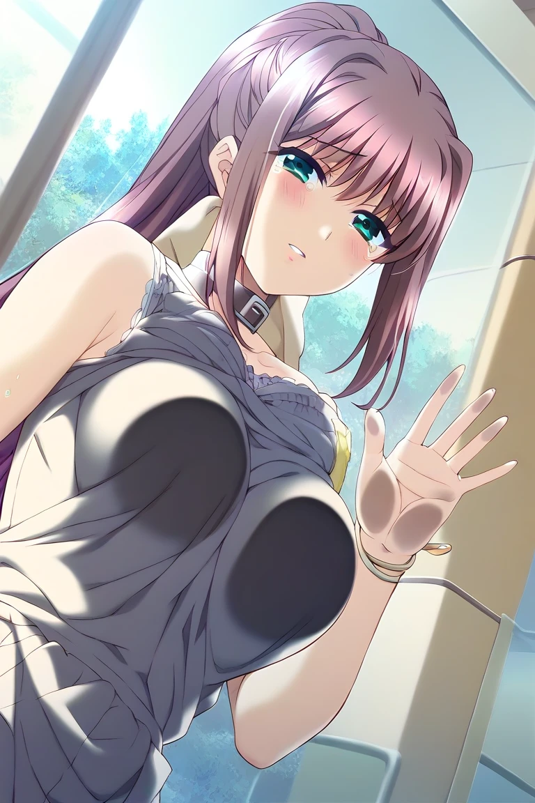 Highest quality、Ultra-high quality、40-year-old woman、Completely naked、Large Breasts、Female organ、Panting、Open your mouth、Sticking out tongue、Lie down on the ground、Spread your legs、My face is wet with white fluid、Dripping saliva、Female organから白い液が流れる、Nipples get erect、Bedroom