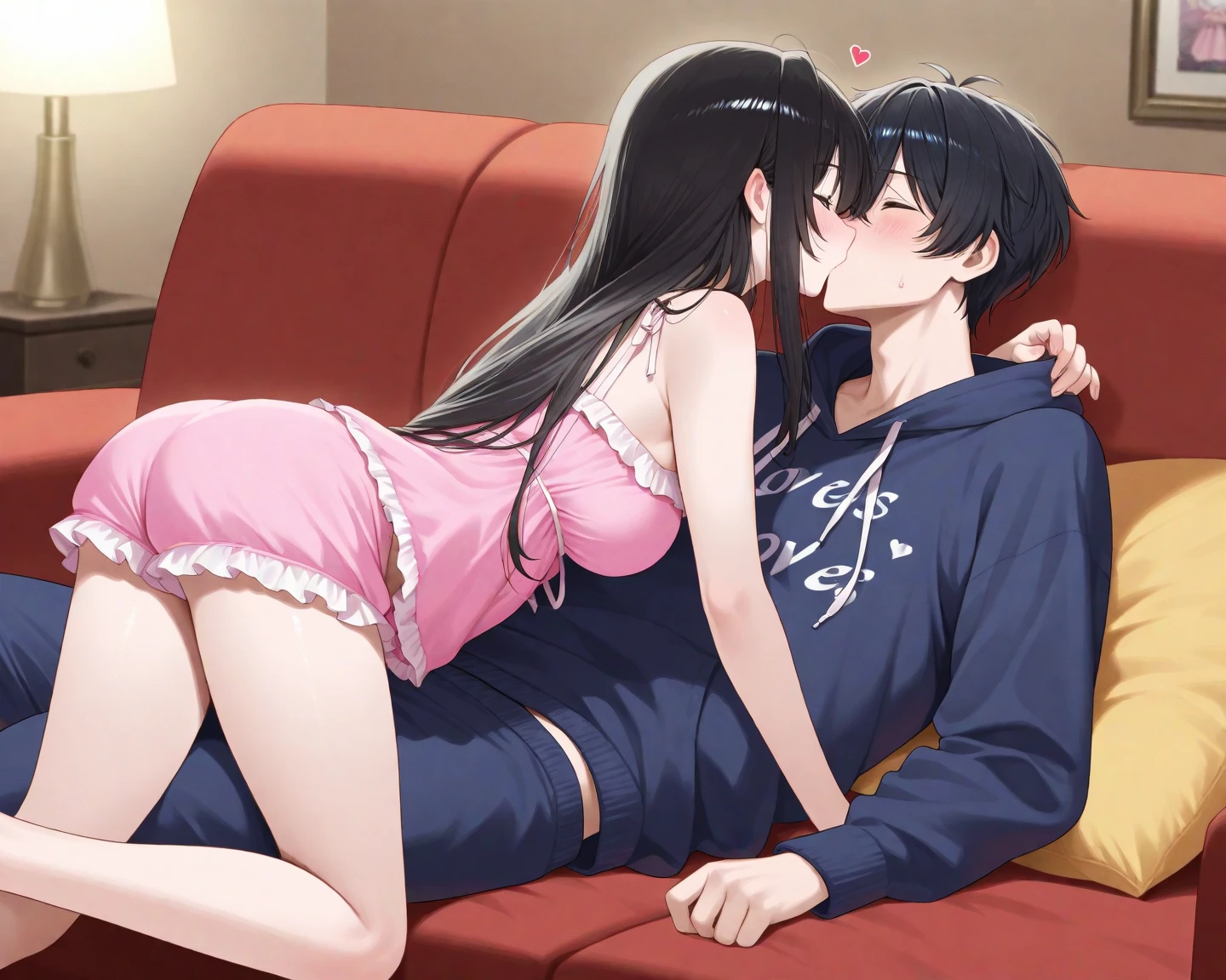 nsfw,High quality,1 woman, Beautiful woman,High-definition illustrations,Masterpiece,beautiful milf woman,Black Hair,drooling,Medium breasts,beauty breasts,fall into pleasure,spoken japanese,Cuckold face,Cuckold sex,Drowning in pleasure,vaginal penis,Pleasure training
