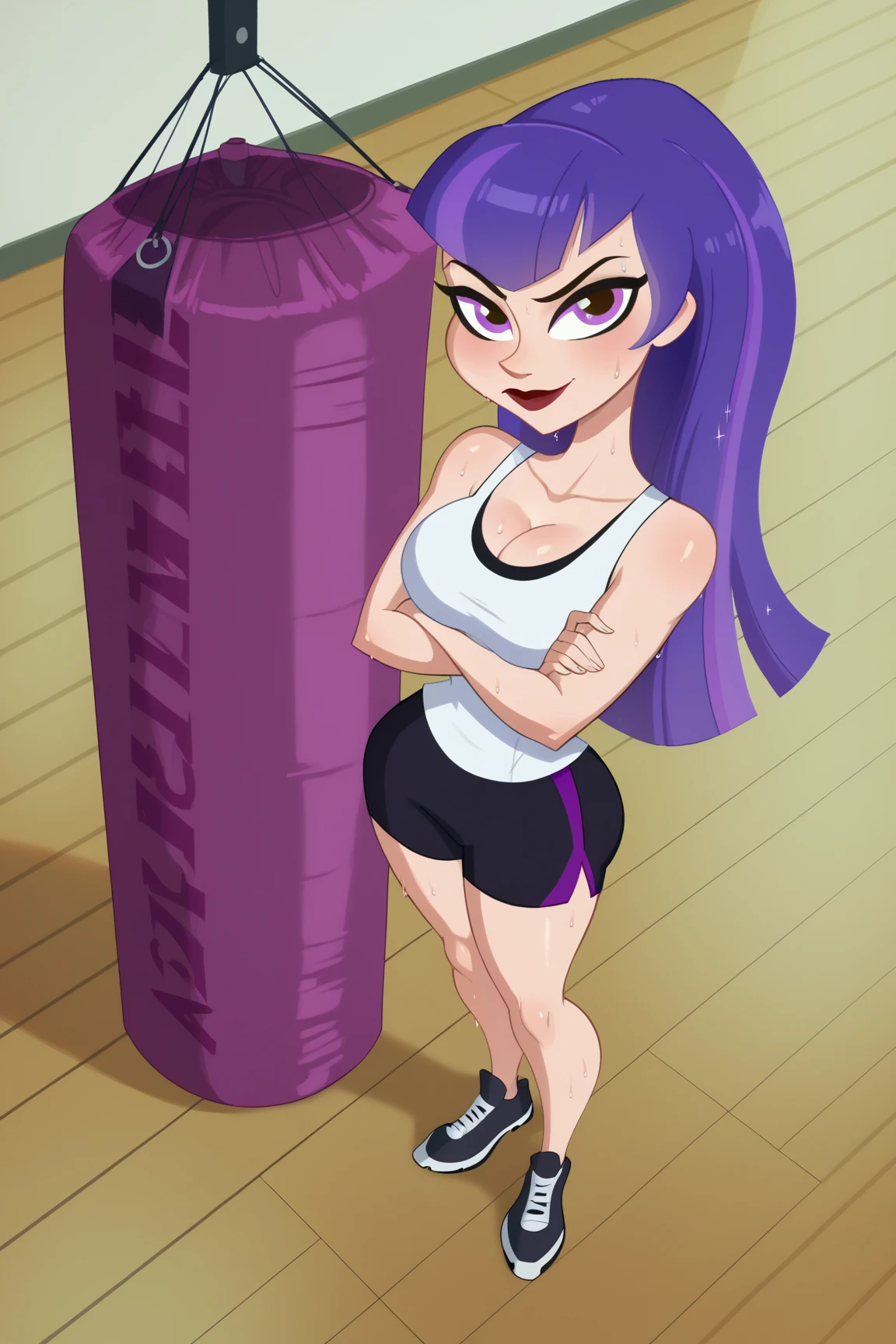 girl,
(Training),purple Waist Top, warrior, action, earrings,girl, blush, gunkata
<lora:carrot_mix:0.7>