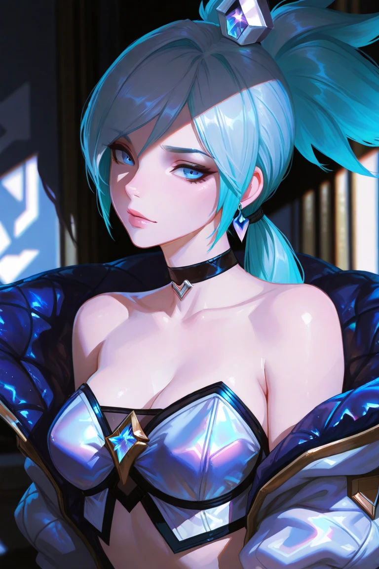 verinadef, blue hair, hair ornament, medium hair, hair flower, gloves, red latex gloves,
detailed eyes, shining eyes,
choker, necklace, on stage, shining skin, light up skin, oily detailed skin,
((vivid light up to the stage)), (fox ears), a fox tail, orange gater belt dress, kneeling , arms open,
The crowd is cheering loudly, vivid color light up, vibrant colors, masterpiece, sharp focus, enhanced color contrast, from above, side dynamic angle,
((highly detailed background:1.2)),(masterpiece:1.2), best quality,