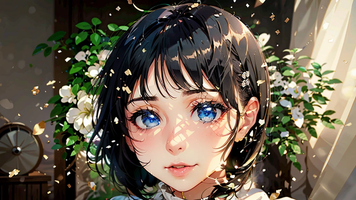 Delicate and delicate的女孩肖像,Natural Gentle Expressions,Soft Beautiful Five Vanguards,Deeply Moving Eyes,Gentle Lively Manifest,Delicate and delicate,4k高清,Ultra-high resolution,Highest Quality,Professional Artwork,Realistic Delicate,Lively,Naturally,Warm Gentle Natural Light,Fresh Soft Tones,Elegant Charming Oil Texture