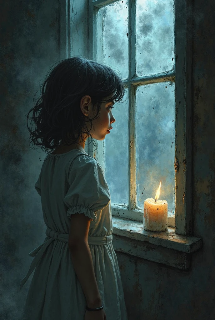Cry in the night of angels
For their light will never shine
With their hearts so full of sorrow
Muddy waters all around
The curtain falls for helpless souls
How they suffer swept aside
And the raging streams are flowing
With so little hope inside