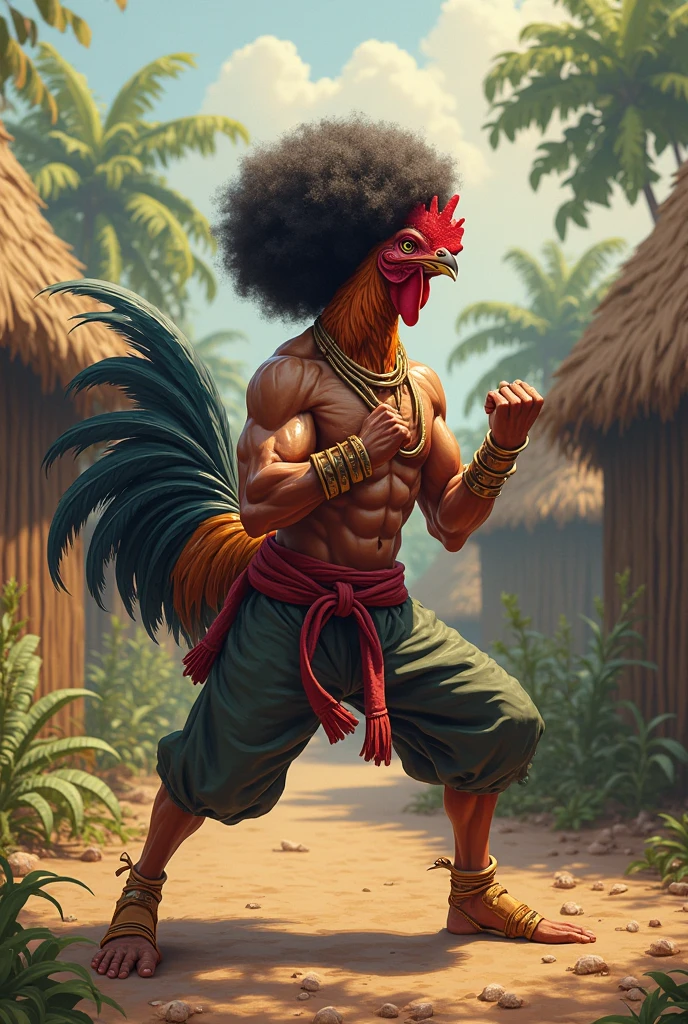 A slim tiger-headed beastman forced to work in a quarry, wearing only a white bathing suit and crushing rocks with a pickaxe, body the skin color of a human, head only a tiger, small rubies glinting on his forehead.
And many workers around him.