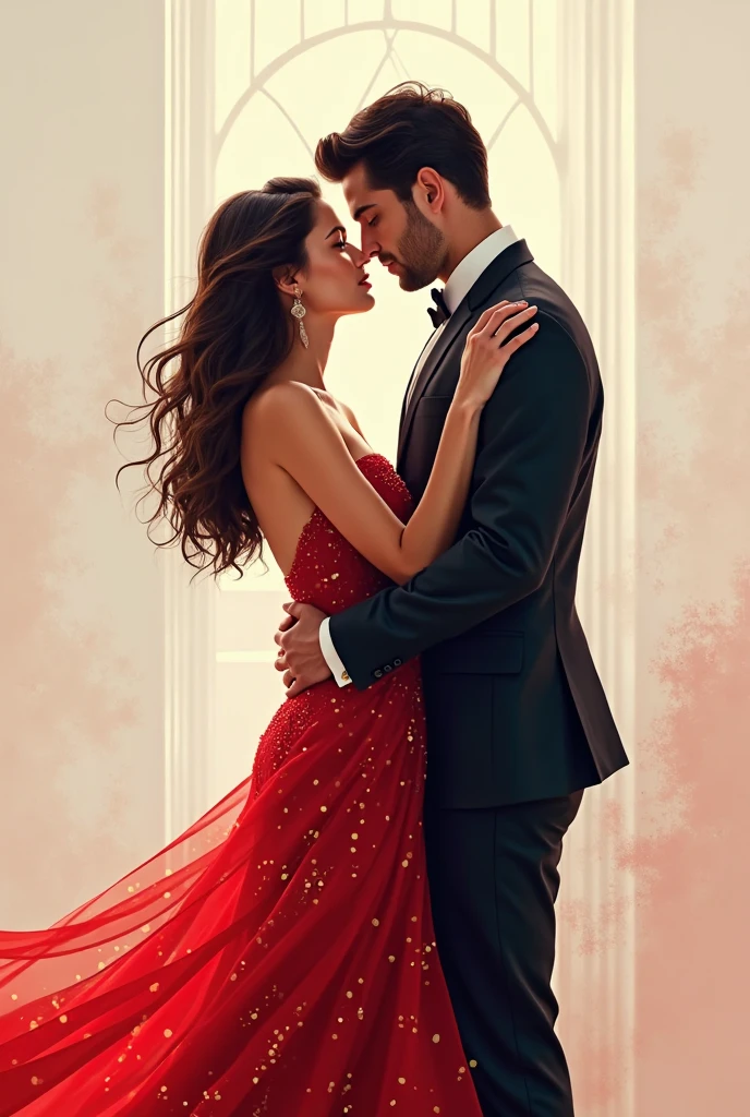 rompts
Copy
Woman in a red dress hugging a man in a black suit, romantic couple, Directed by: Zofia Stryjenska, capa de romance, foto de retrato, Directed by: Aleksander Kotsis, Directed by: Zlatyu Boyadzhiev, Directed by: Hristofor Zhefarovich, Directed by: Anna Katharina Block, pose apaixonada, Romance sombrio