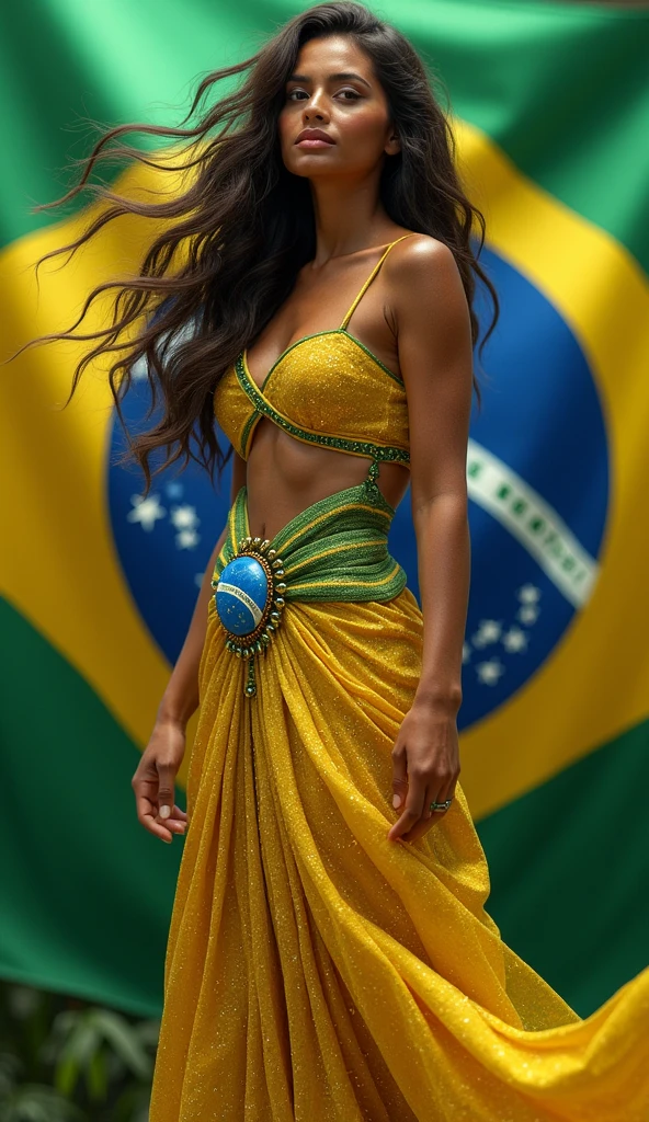 Hello, I would like you to create an image about Brazil and Brazilian culture. I would like the image to have a map of Brazil with the regions of each state highlighted and in the drawing of each state you would place some things about the culture of that state we can use the example of important monuments such as in Rio de Janeiro we have the Sugarloaf Mountain we have the influence of Samba, funk and this high Christ the Redeemer we can use as an example the Amazonas which has the great influence of that important museum or the parade See Peso the Northeast with that wonderful Brazilian fauna I would like you to pay close attention to Brazilian culture