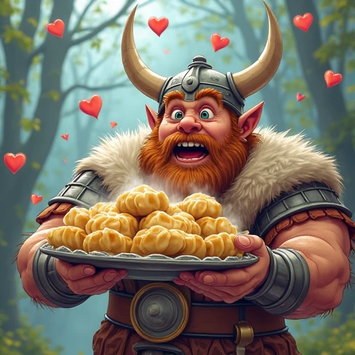 Illustration of smiling viking man eating pizza, insane smile, brown skin man with a giant grin, smiling happily at the camera, Valhalla Hall, smiling male, headshot profile picture, laughing huge smile, drawing in 3D Art style, C4D, pure white color background, Disney style, pixar style render illustration Super Detail, 8k