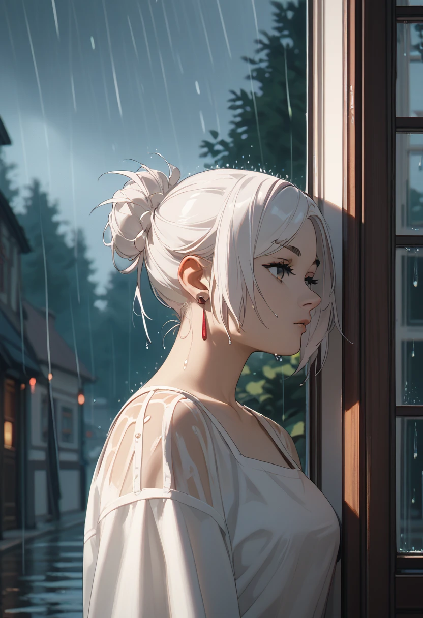 mother, milf, mature female, athlete, gym, wearing black dress covered all body:1.5, sweating, silver hair, long ponytail, high detail, natural lighting, skin texture, symmetrical, high quality, absurdres, high res, ultrasharp, 8K, masterpiece, extreme attention to detail, perfect face,Realistic, (masterpiece, top quality, best quality, official art,) very detailed, most detailed, (1woman:1.3)