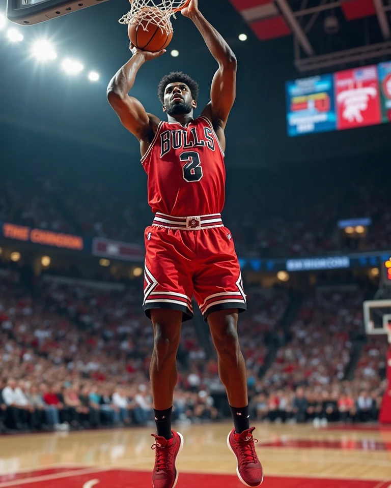 Create a player named Danny Jordan joining the Bulls, and write. It's Oficial. Welcome DJ7