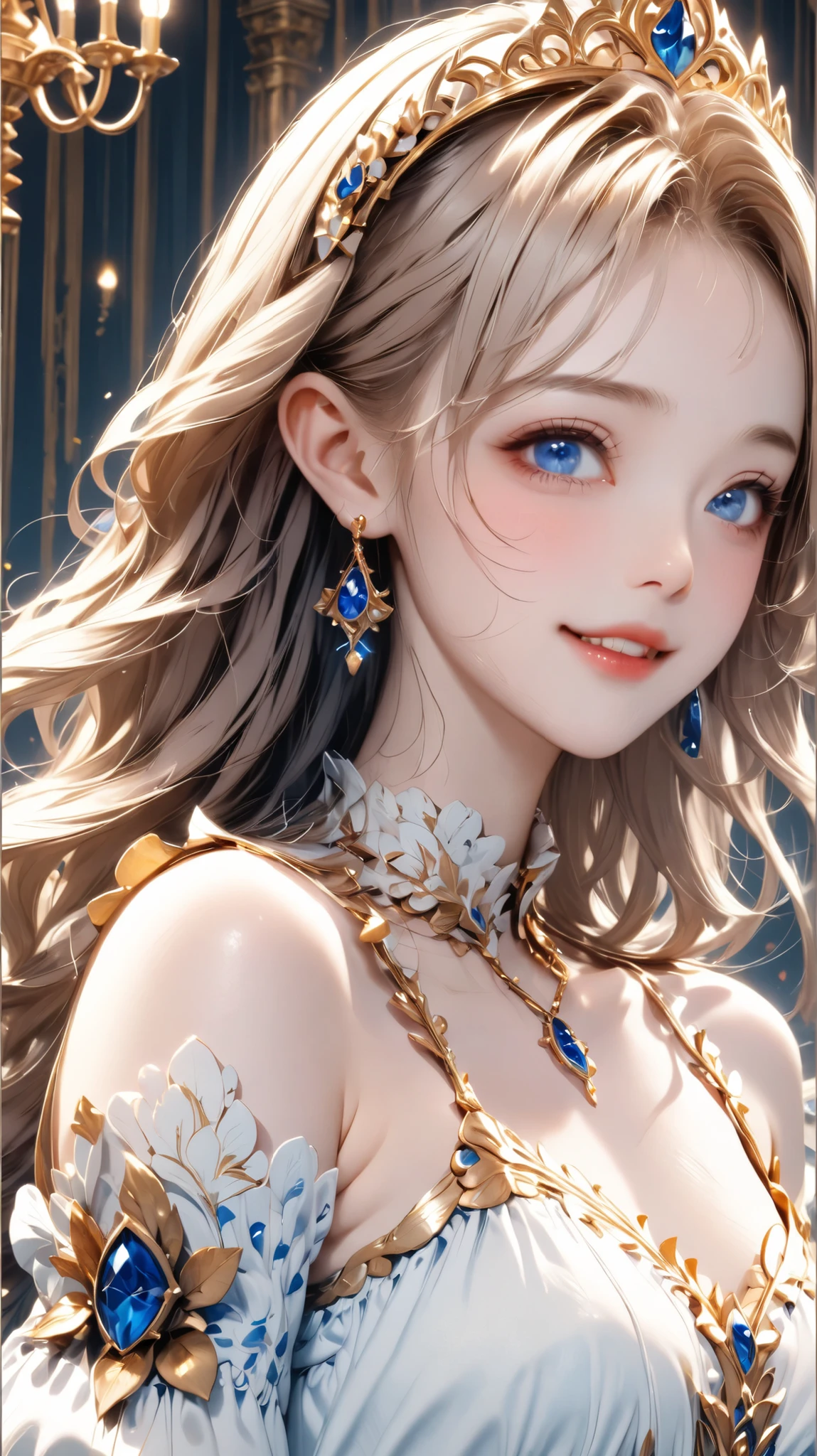 Beautiful forehead