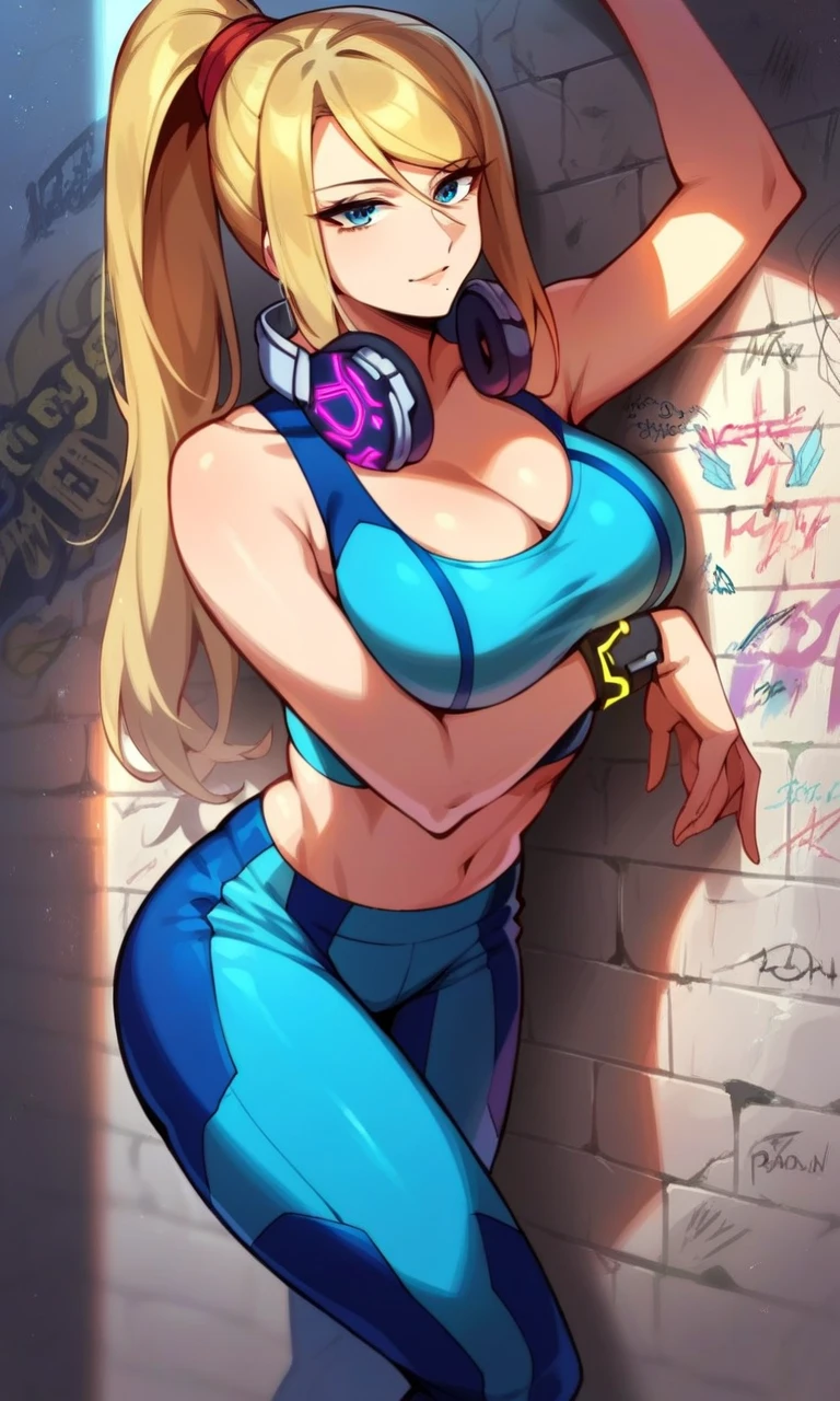 hightquality, female pervert, Hair blonde, in city, dynamicposes, blue eyes, dressed casually