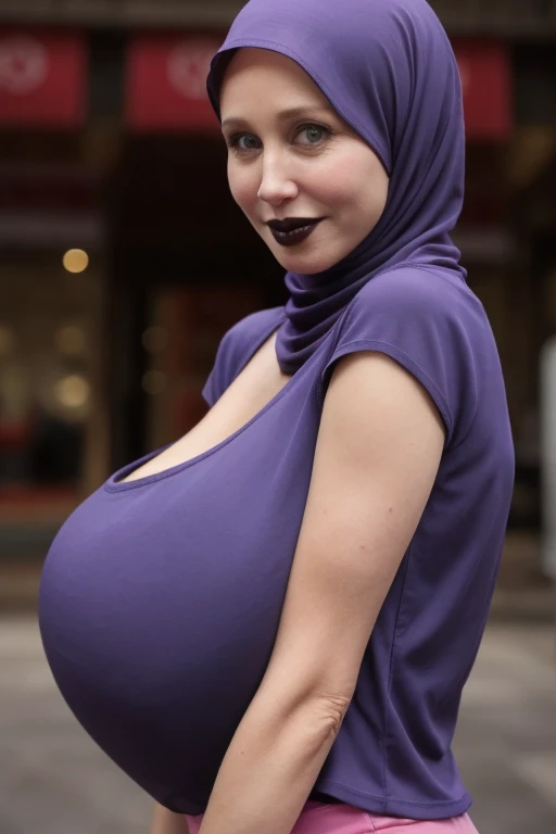 ((5x-UltraSharp)), ((Naked plaid pattern)), ((A MILF:1)), ((CHEERFUL FACE EXPRESSION)), ((SHORT HIJAB)), ((Gigantic:1.9)), (dynamic photograph of a 58 year old Indonesian woman), (highly detailed face:1.4), (vascular muscles and abs:1.3), (background Darkness), (8k, uhd, dslr, high quality, cinematic lighting, bokeh), (dramatic, incredible masterpiece:1.3), (((sexy sultry stare at camera:0.8))), ((she is ready to dominate you:0.5)), ((beautiful feminine face)), add_detail:1, ((Singlet)), net stockings