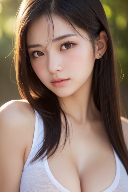 Garden girl,Illustration,Beautiful detailed eyes,Beautiful detailed lips,extremely detailed eye and face,long eyelashes,Realistic,Ultra-detailed,Best Quality,4K,8K,hight resolution,masutepiece:1.2,Ultra-detailed,Realistic:1.37,nffsw,nffsw,Studio Lighting,Physically-based rendering,Professional,Vivid colors,Bokeh,Portraits,landscape,nsfw1.5,Naked,tiny chest:1.0,flat chest,Insanely large areolas、full body naked、