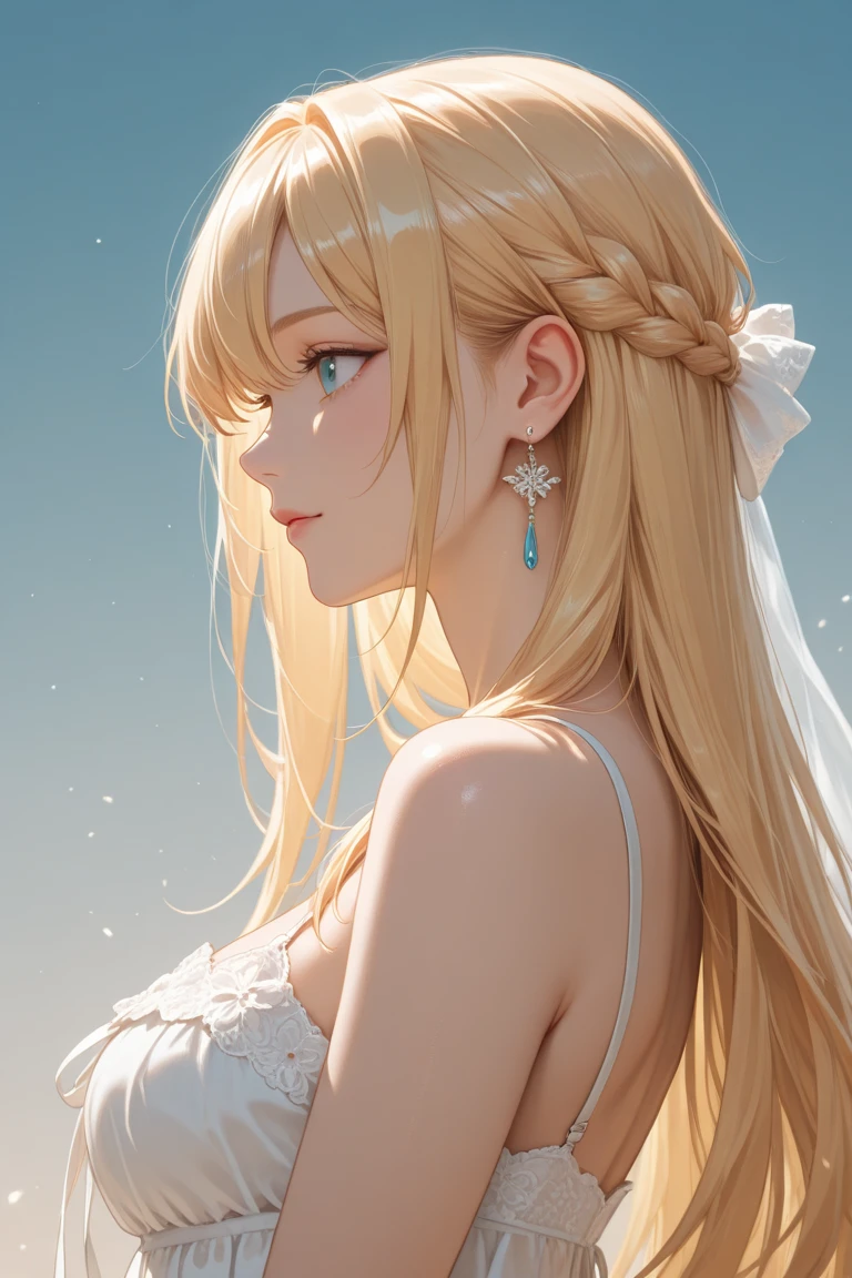 (dynamic angle:1.3),windy,cinematic highlight,tyndalleffect,1girl,upper body,raised arm,looking at viewer, , extreme close up,violet_evergarden, solo, jewelry, expressionless,brooch, blonde_hair,( vevry long hair:1.2),messy_hair,floating hairlong_sleeves, ribbon, blue_eyes, jacket, dress, gem, hair_ribbon,sky, depth_of_field, flower field, flying petal,Motion blur,from side,
masterpiece,