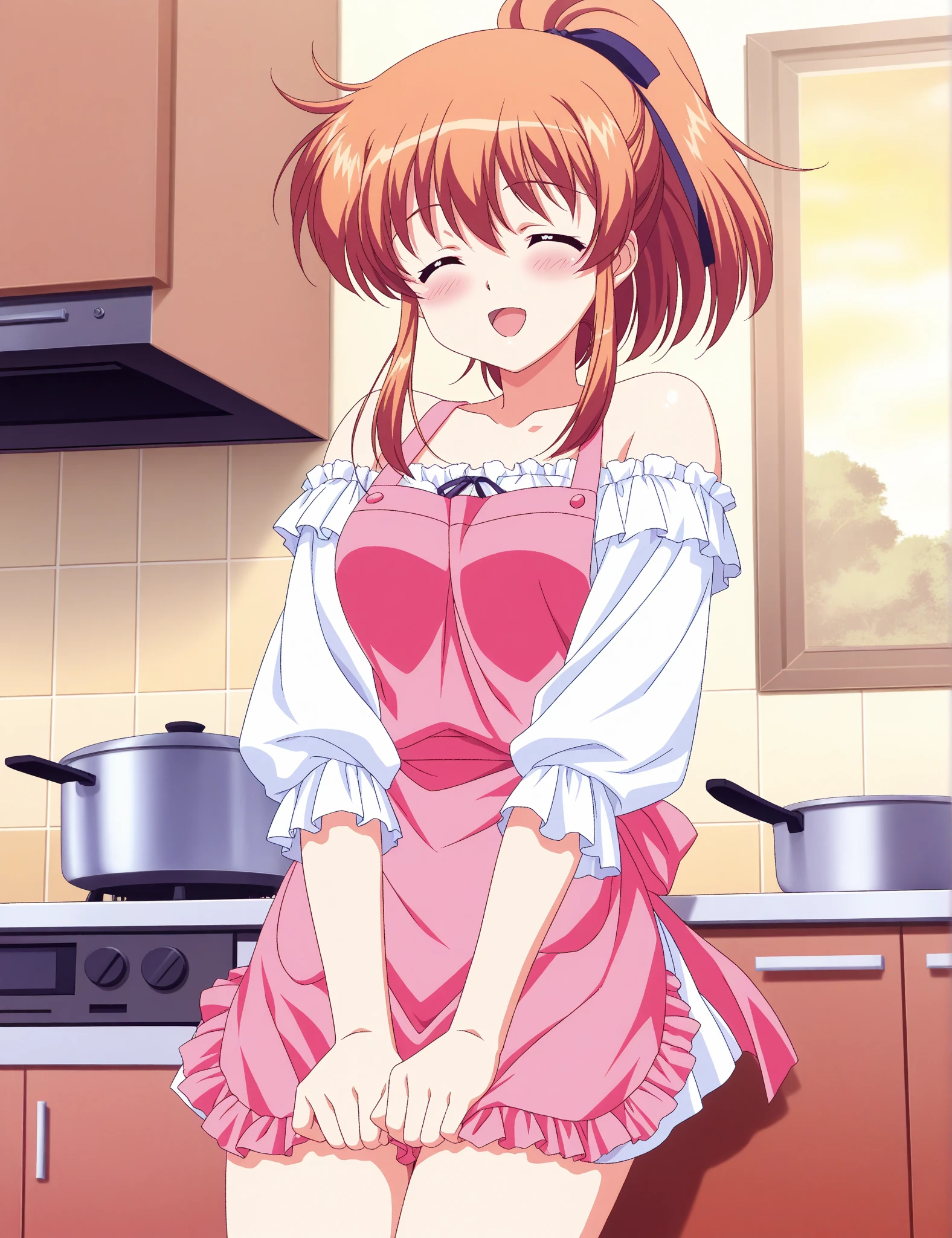 mousatsu,zemimama, multiple views , 1girls, solo, kitchen, lace-trimmed bra , panties, <lora:mousatsu-sm:1.2> <lora:zemimama:0.8>