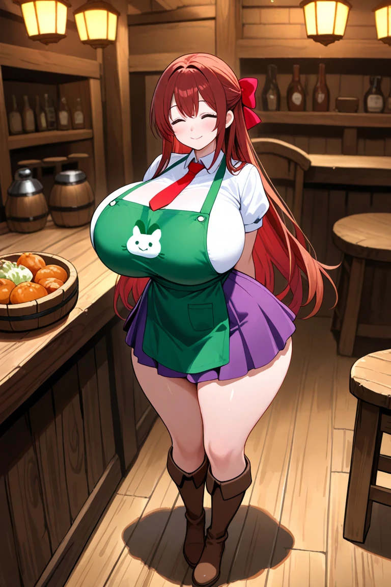table top, highest quality, figure, super detailed, delicate details, High resolution, 8k wallpaper, 完璧なダイNamiックな構figure, 美しくfine eyes, natural lip, high heels), (((huge breasts :1.5, and saggy breasts:1.5))), cleavage, random sexy pose, whole body, super delicate face, (((dazzling white skin))), moist lips, (very long hair、orange hair), innocent big eyes, fine eyes, ((非常にfine eyes))、 smile、smile、30 generation women、mom、black bunny suit、Fishnet tights、black stockings、Silver Tray、Silver Trayの上にワイングラス、右手にSilver Tray、Place your left hand on your hip.、casino、Nami、Tattoo on the left shoulder