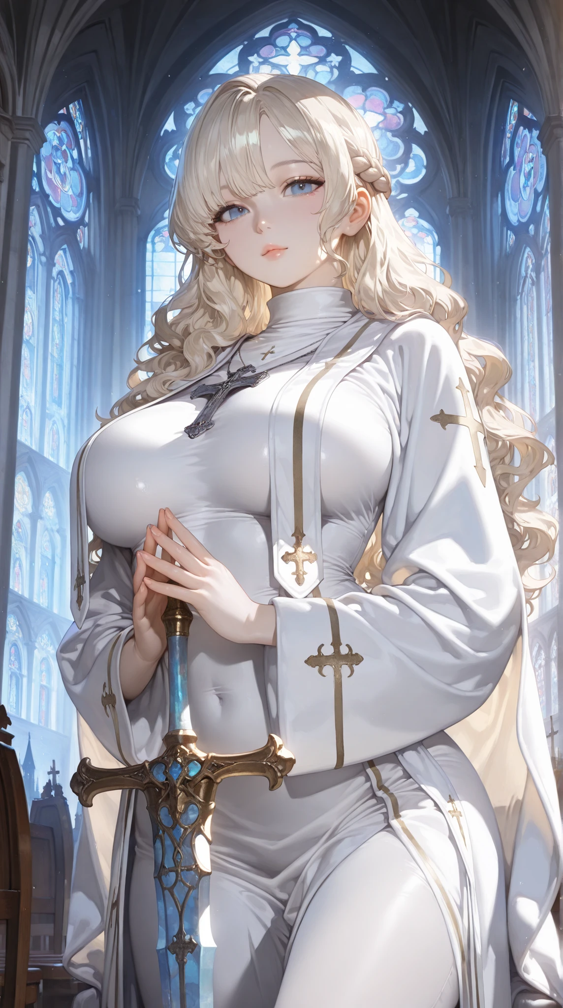 effeminate,long whitr hair,Lori huge breasts cleavage,The daughter