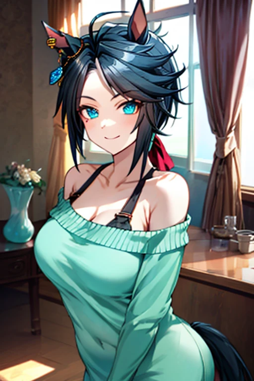 (the Extremely Detailed CG Unity 8K Wallpapers)、top-quality、独奏、1girl in、beatiful detailed eyes、Bright pupils、(extremely delicate and beautiful)、(Beautiful and detailed eyes description)、ultra-detailliert、masterpiece、))、Colossal tits、atlibrary、lifting tits、Photorealsitic、Sailor Mercury、lightblue hair