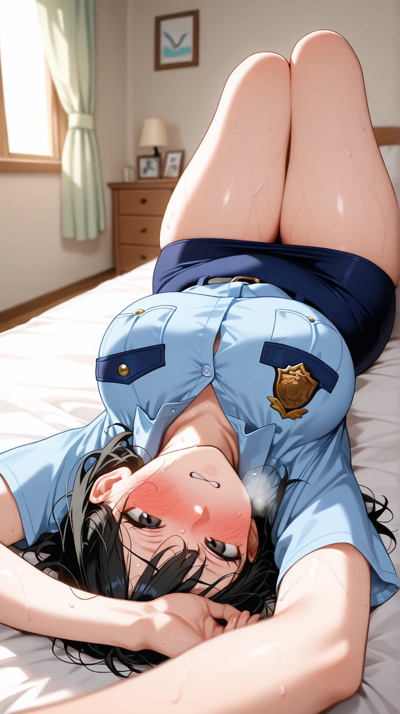 NSFW, Girl kneeling on all fours in front of a big man , (masutepiece, Best Quality, photographrealistic:1.4), (Shiny skin), (nffsw, 8K Wallpaper, High resolution), perfect anatomia, Cinematic lighting, Physically-based rendering, Award-winning, highlydetailed skin, extra detailed face, Eyes with beautiful details, Carl Zeiss 85mm F/1.4, (((1woman and 1man, a couple, Having sex))), (Man standing in front of kneeling woman, Grab her head), Big , Girls excited to watch , (Girl kneeling in front of guy:1.3), (Woman tilting her head up), Girl staring at , (1girl in: Very cute 28 year old asian girl, (brown wavy semi-long hair, Bangs), medium breasts with cleavage, (View through thigh height), (Stockings), (Obedient language), (1girl in: Blushing and mischief in the nose, Eyes), Blushing, In the classroom in the middle of the night, (1man: Handsome and dressed in a recruit suit, Hug her head, Stand in front of her, Grab her neck), Shot from diagonally forward,