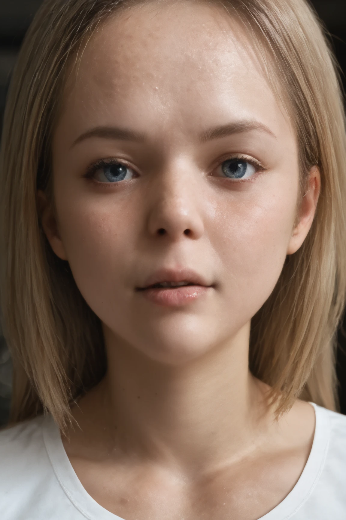 Greta Thunberg, strapless bra, (Modelshoot style), ultra realistic, (high detailed skin:1.2), 8k uhd, dslr, Dramatic Rim light, high quality, Fujifilm XT3, ((covered in cum))