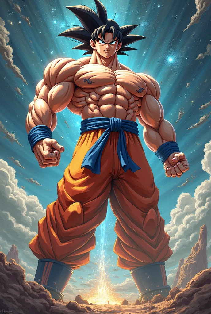 Power full son goku pic he was Tra.
Nsform into super san infinity powerful
