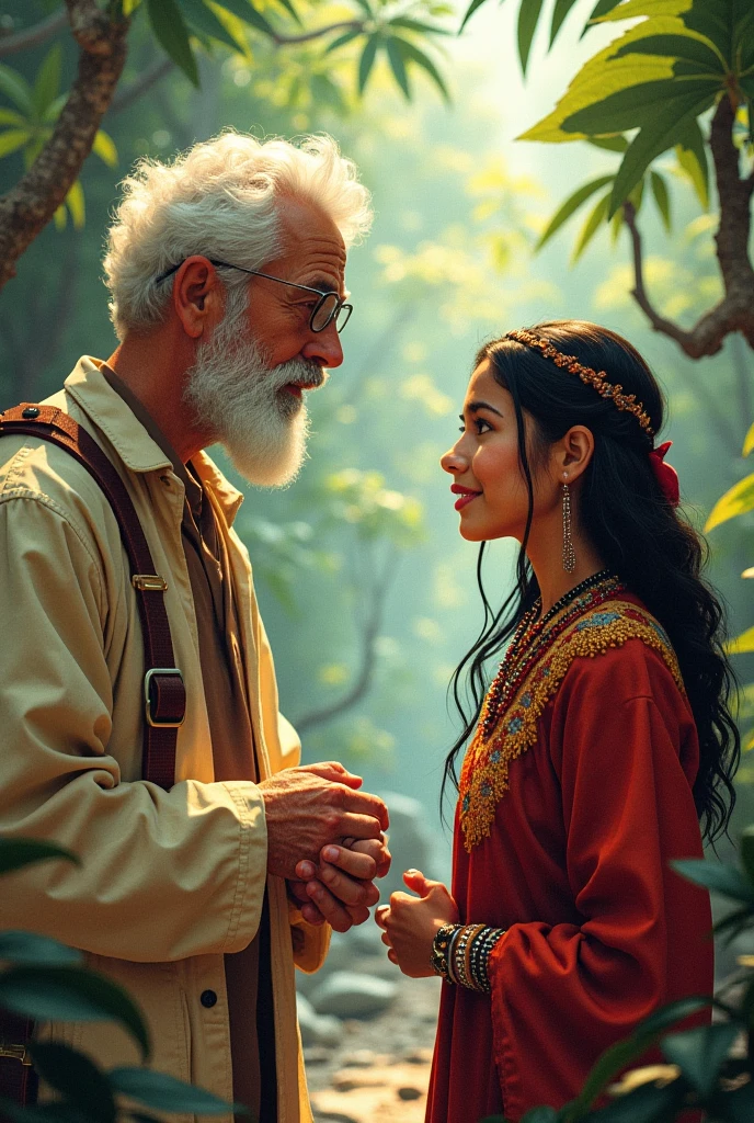 (masutepiece:1.1, Best Quality:1.1) (Photorealistic:1.5), (((1girl in, 1man, In this photograph))), (She hugs her grandfather in a hut:2.0), (Bokeh), High resolution, 32K HDR, Wallpaper, (hyper derailed face:1.15, Ultra-realistic skin texture:1.15, Detailed eyes:1.15), (super gigantic breast:1.7, Realistic :1.2), (Ultra-realistic photos of beautiful Reiko Mikami:1.75, Long orange straight hair:1.6, :1.7),