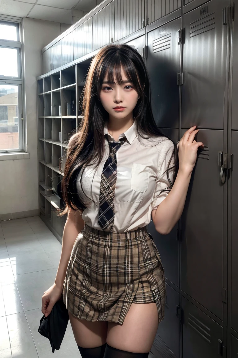 malina weissman, traje de colegiala, sexi