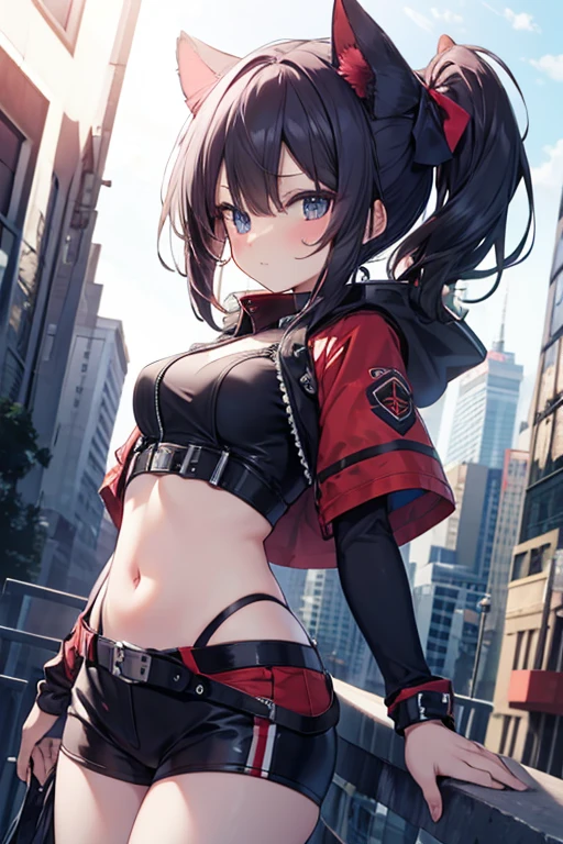 ubel,((ubel of Frieren: Beyond Journey's End )),dark green hair,long hair,side ponytail,hair between eyes,bangs, BREAK (beret, black jacket, open clothes, cleavage, midriff, black shorts, black thighhighs, thigh strap, fingerless gloves, single glove:1.2) , (dynamic angle:1.3, front view:1.1, breast focus:1.3, from below:1.2), (dynamic posing:1.5, sexy posing:1.2, leaning forward), (seductive smiling:1.3),(*K) HD, highest quality, WorKs of masters, High resolution, spread legs, panties shot,1 girl, small nose,(with sparkling eyes and a contagious smile), very beautiful detailed face and eyes, bright colors, cute face, delicate beautiful face, Bright magenta eyes, cute eyes, sparkling eyes, Big eyes, (big breasts:1.3), (perky chest:1.1), (pointed chest:1.0), medium hips, glamorous body, white skin, smile, thin pubric hair, shiny hair, super beautiful face, Super beautiful eyes, Super beautiful hair,trendy outfit,sexy and attractive,explosion of colors,big hairpin,full body esbian,illegal occupation, Real World, Natural light,perfect Natural light,looking at viewer,
