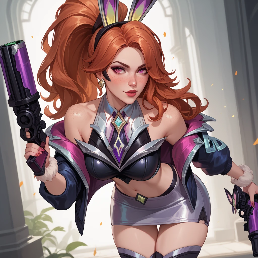 rostro de VI de League of Legends