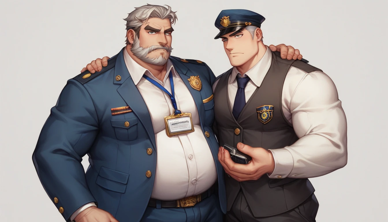 Adolf Hitler and Mussolini doing the “Finish the heart trend” from Instagram . Drawn in an Anime style