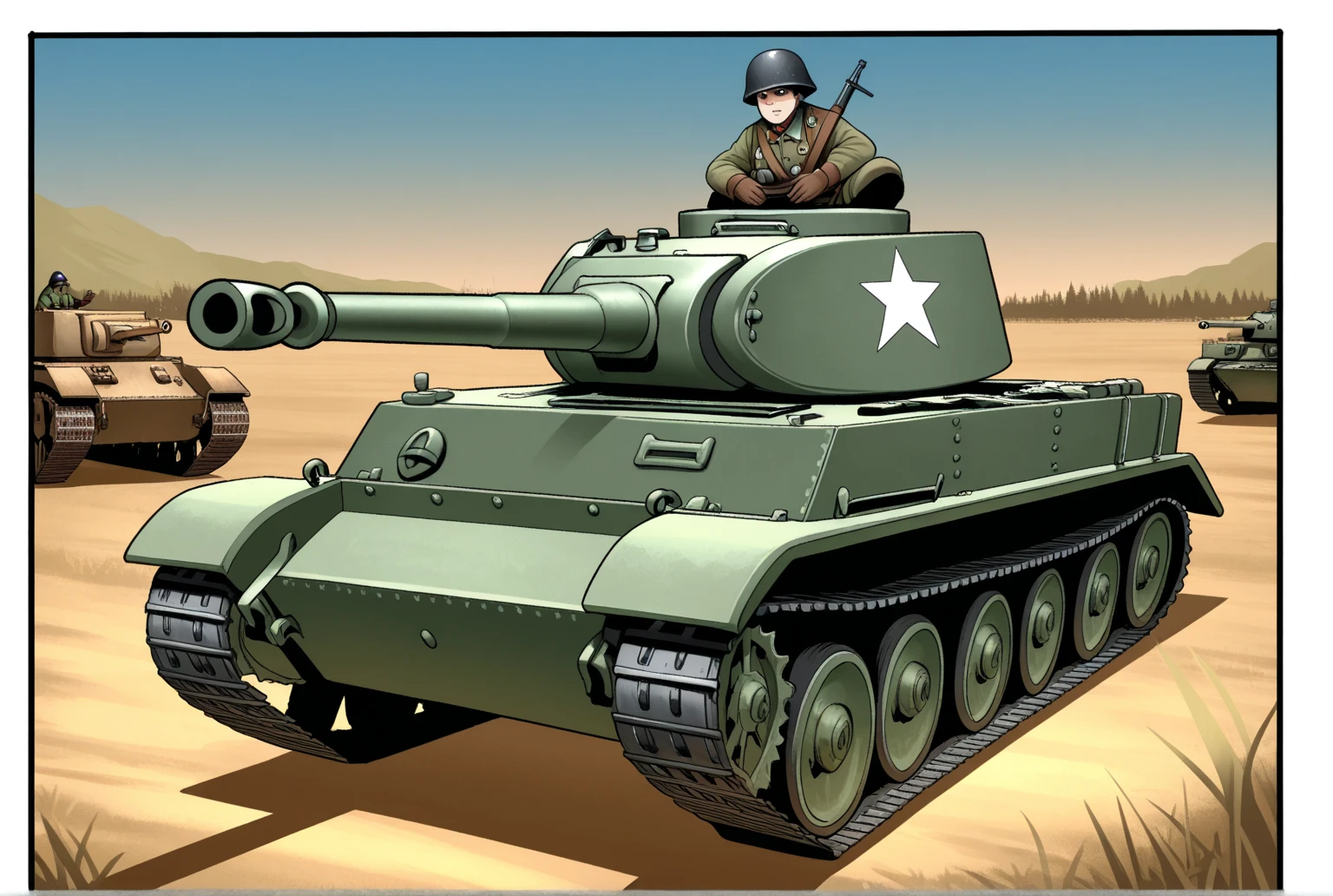 Tiger tank of the German Third Reich