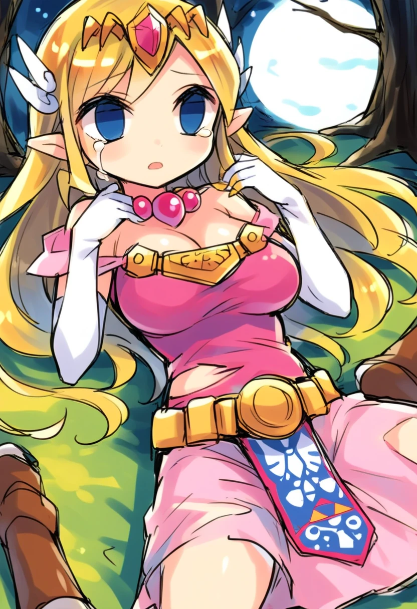 Imagine Princess Peach dressed as a ninja if she were a ninja from the anime Naruto, having vaginal sex