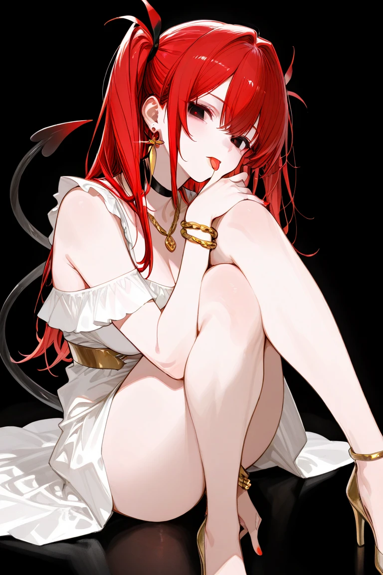 Rias Gremory completely naked