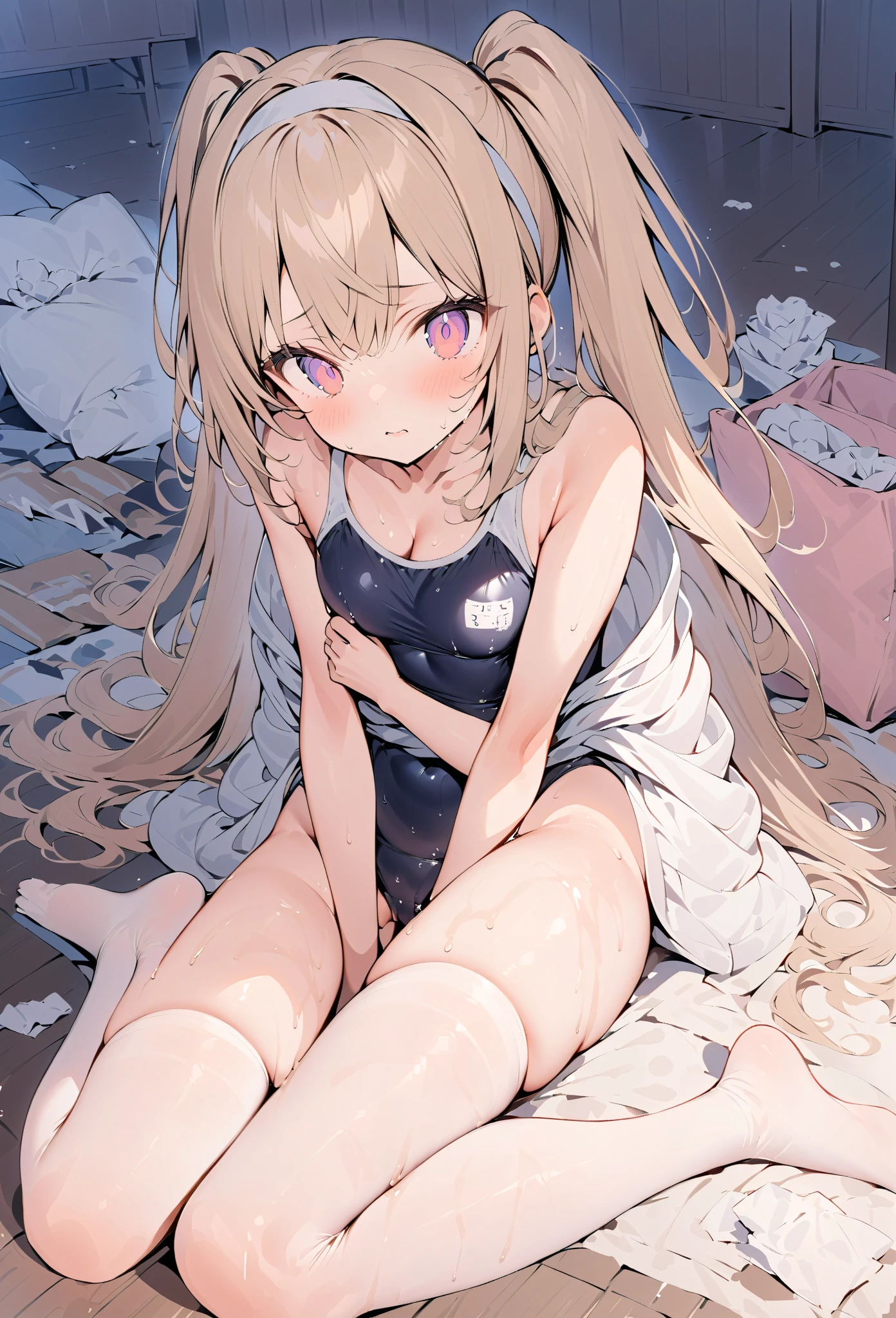 Browsing Caution,1 Girl,(From above),(PAW Pose),Charm,Both sides up,(Straight),masterpiece,Highest quality,so beautiful,Absurd,chest,woman,Bed Invitation,Sheet,(behind),naked,(Raise your knees),(foot),(arms),(heart),(heart censored:1.3),(Sheet),(masterpiece, Highest quality, so beautiful, Absurd),(Folded),(pad),(Obedience)