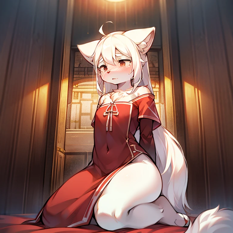 Sunshine, high-resolution, 4K, masterpiece, high-quality, artistic, 19-year-old, (Siamese cat), female, (full body: 1.4, pose: 1.2), cat Furry, (blooming girl: 1.2), furry, (blushing: 1.3, long hair: 1:2), (quiet, gentle), (national beauty and natural fragrance, body size 1:5, slender ears: 1.3, cat tail: 1.3), (wearing cheongsam 1:3, B-mask: 1.4), (black ears: 1.2, black brown face: 1.2, white back: 1.2, brown) Arms: 1.4, white chest: 1.3, white belly: 1.4, yellow pupils: 1.3, brown legs: 1.2, black hands: 1.3, black feet: 1.3), delicate eyes, attention to details, detailed subject, (detailed hands: 1.3)