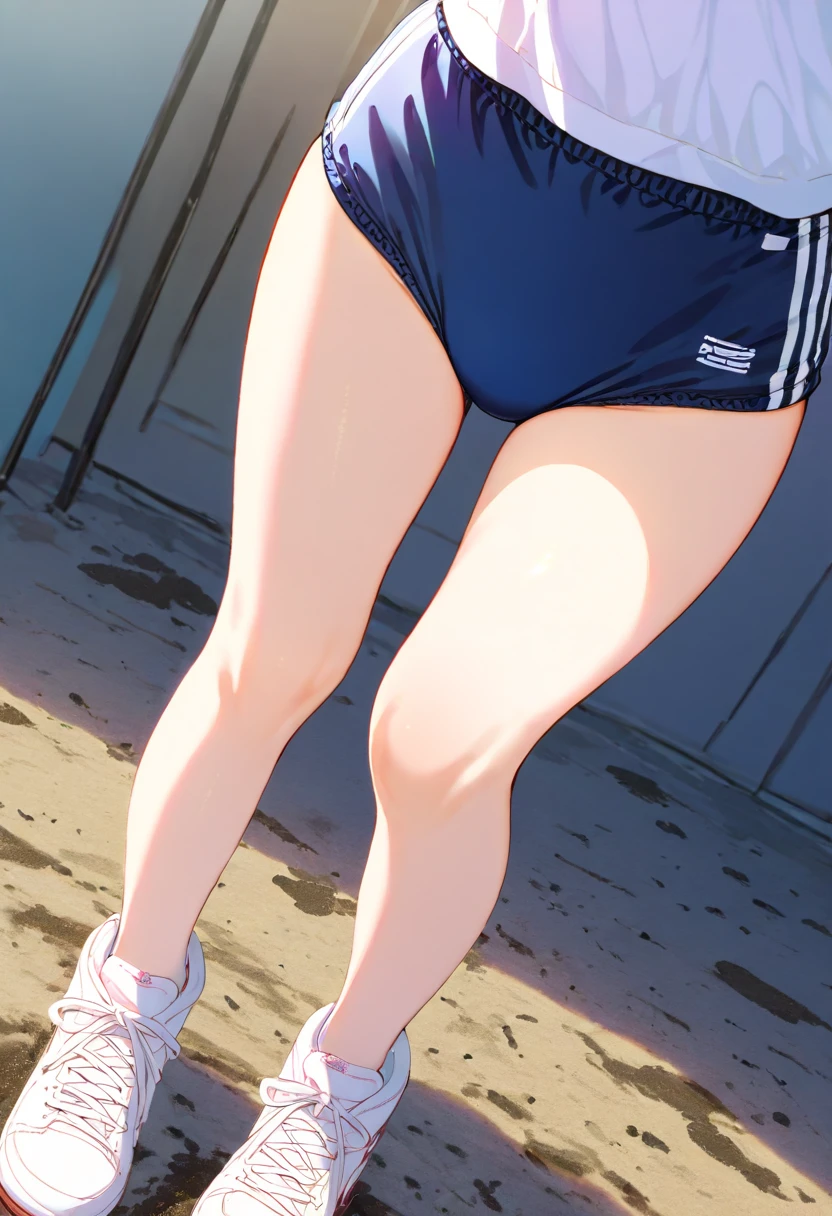 18 year old girl wearing only cute pink polka dot underwear outside her house, wearing white ankle socks, not wearing any shoes, wearing bra, wearing panties, cute polka dot underwear, standing, full body view, more environment view, people in the background, standing in the middle of the crowd, wearing only simple cotton underwear, sports bra, brief panties, full body view, long distance shot, clear face, (embarrassed, panicking, upturned eyes, full-face blush, open mouth, parted lips:1.3), crowd looking at her (Masterpiece)), (Super detailed), Top quality, High quality, High resolution, (Complete ???????), delicate arms and hands, flat chest, slim legs, brown eyes, authentic skin texture, uper fine illustration, an extremely cute and beautiful 18 girl, highly detailed beautiful face and eyes, (masterpiece:1.2), (best quality:1.2), very precise detailed, highres,18 years old, (long distance shot, (perfect ???????), perfect five fingers, beautiful detailed short hair, brown hair, embarrassing underwear, full body view, crowd looking and laughting at her and taking pics
